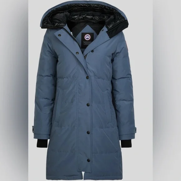 Canada Goose women Shelburne Parka goose down ozone blue NWT